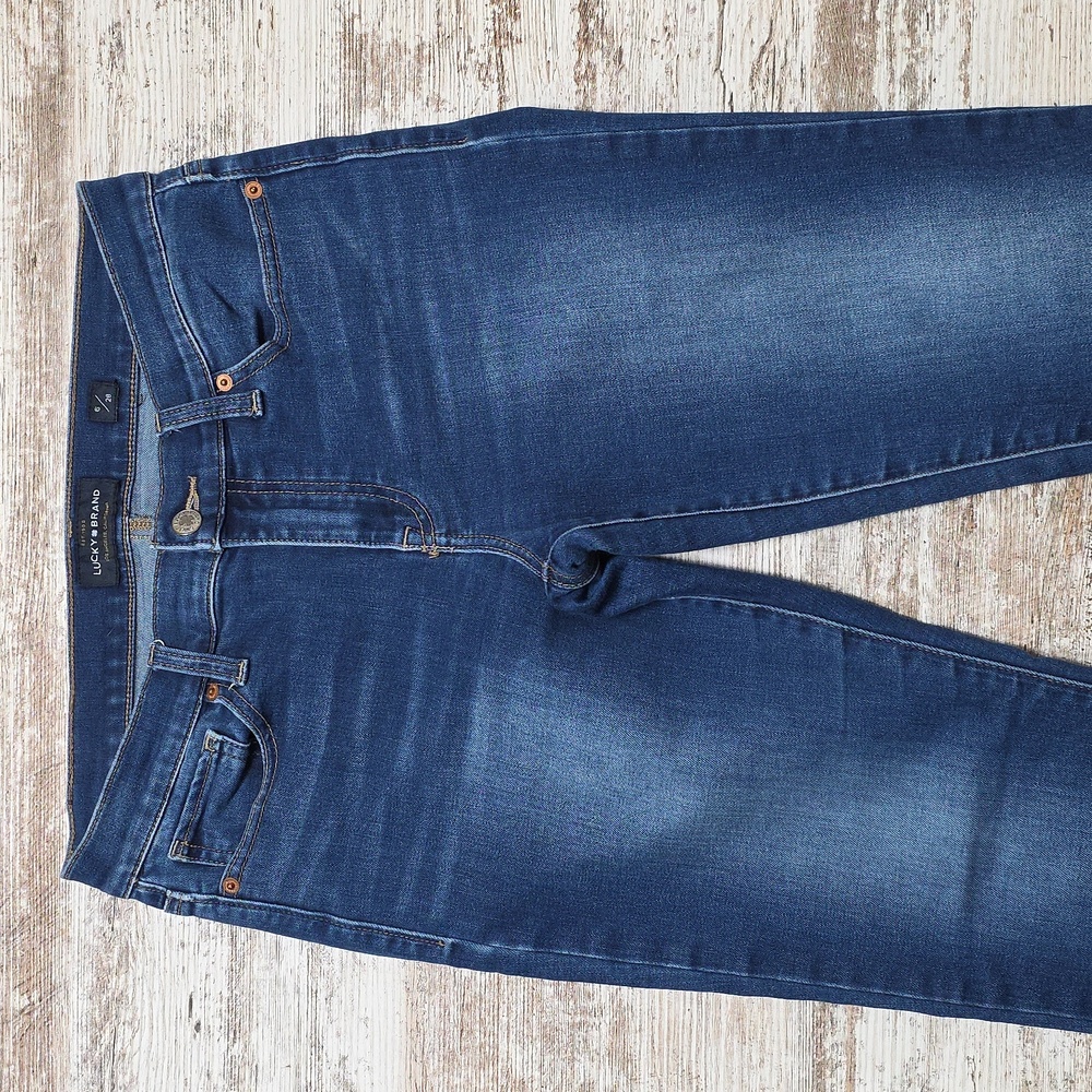 Lucky Brand Brooke Legging Jeans Size 6 Blue Denim - Picture 2 of 9